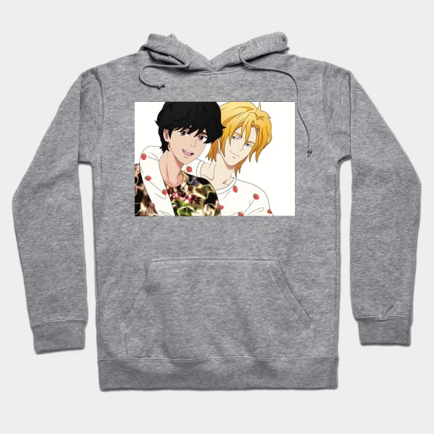 Banana Fish / Ash Lynx / Eiji Okumura / Hoodie by Coffee8